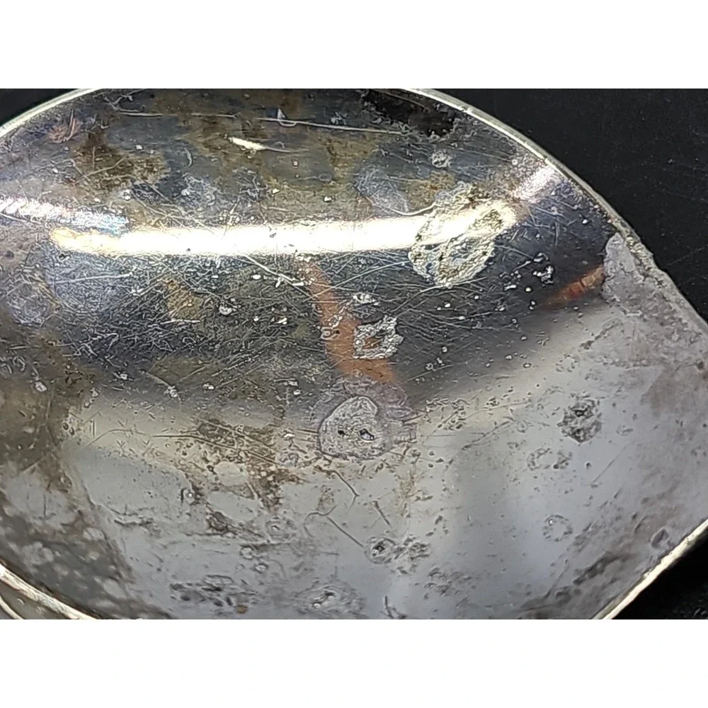 Vintage EALES 1779 Silver Plated Small Soup Spoon  - Made in Italy - 6 inches